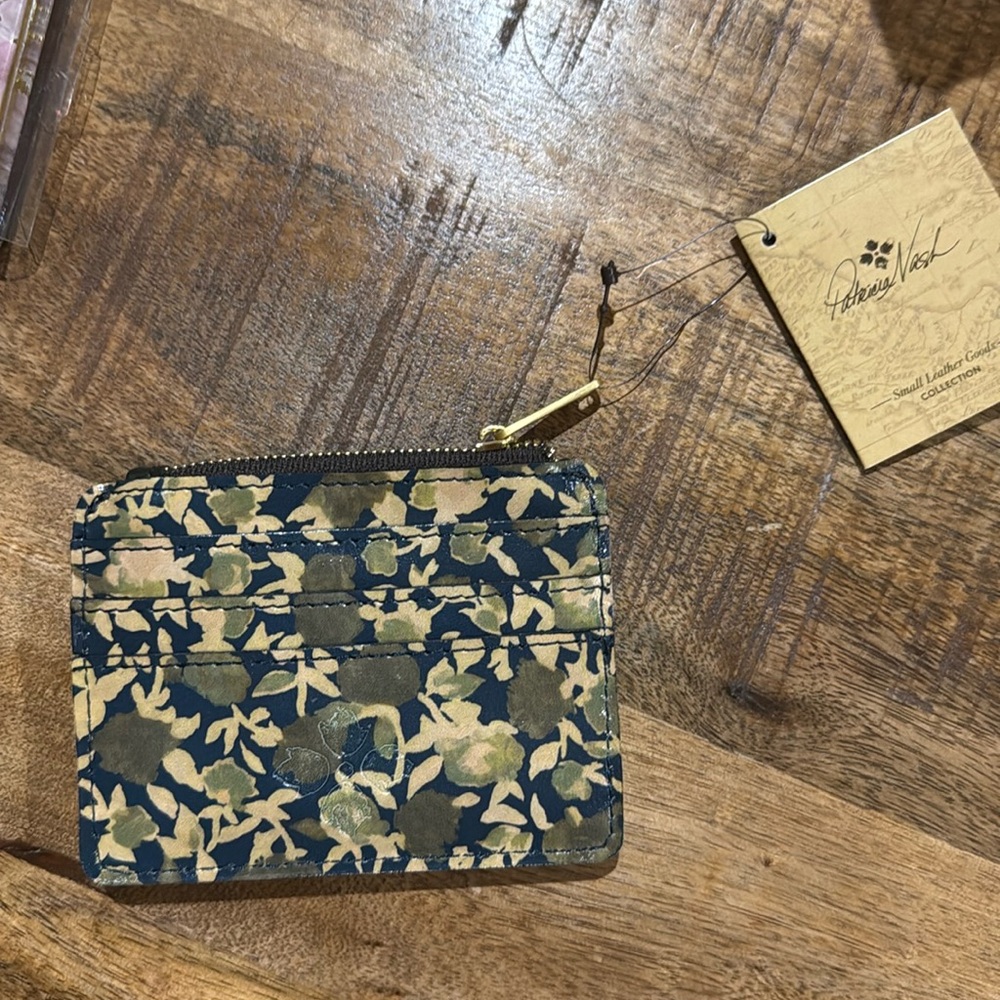 Patricia Nash wallet- practically new condition.
